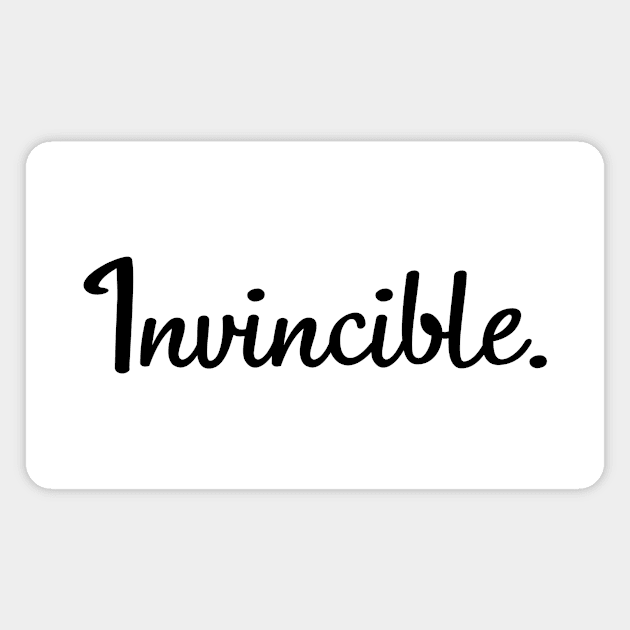 Invincible. Magnet by Absign